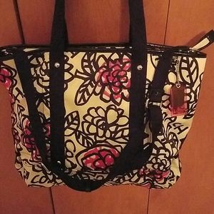 Coach Kyra print nylon tote